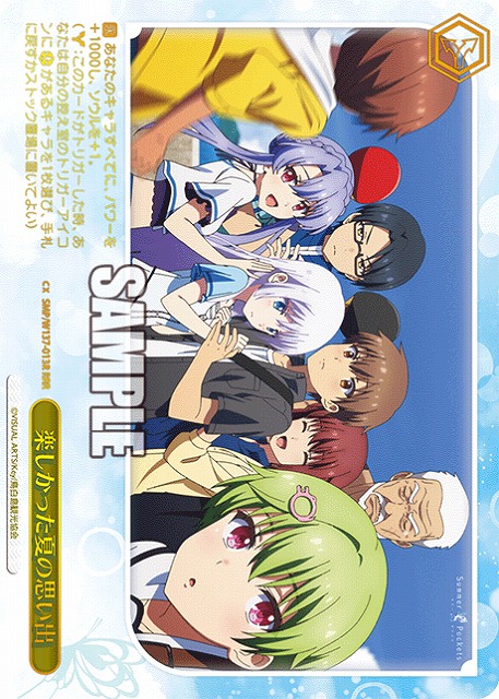 楽しかった夏の思い出(RRR) 【SMP/W137-013RRR】